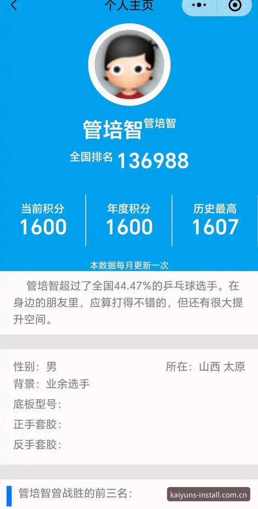 资深用户亲测：开运体育平台CN积分榜下载的几件小事